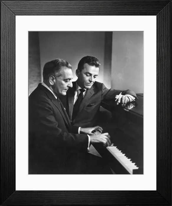 Framed Print : Alan Jay Lerner (with cigarette) Framed Print : Alan Jay Lerner (with cigarette)