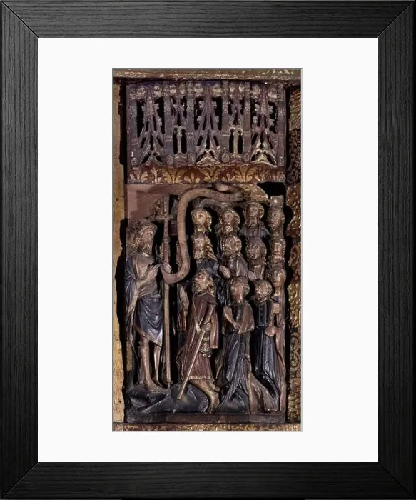 Framed Print : SANTIAGO PREDICANDO - RETABLO DE ALABASTRO - OFRENDA DE JOHN GOODYEAR EN EL AÑO DE 1456 Framed Print : SANTIAGO PREDICANDO - RETABLO DE ALABASTRO - OFRENDA DE JOHN GOODYEAR EN EL AÑO DE 1456