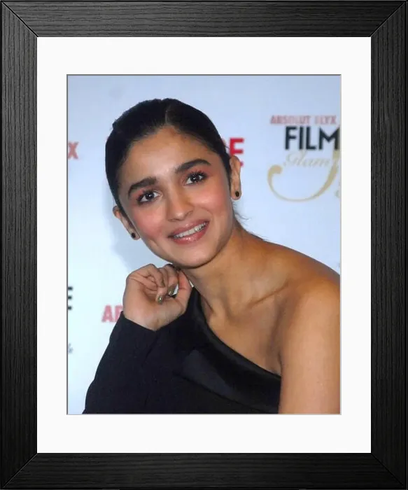 Framed Print : Alia Bhatt British actress at latest cover release of Filmfare magazine in Mumbai India Framed Print : Alia Bhatt British actress at latest cover release of Filmfare magazine in Mumbai India