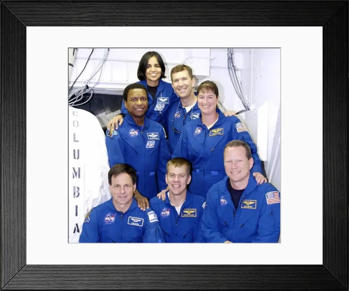 Framed Print : STS-107 Crew portrait Framed Print : STS-107 Crew portrait