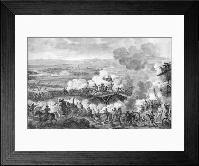 Framed Print : French Revolutionary War, Battle of Arcole, 1796 Framed Print : French Revolutionary War, Battle of Arcole, 1796