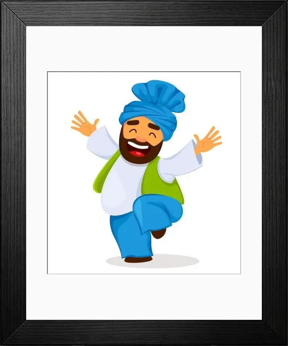 Framed Print : Popular winter Punjabi folk festival Lohri Framed Print : Popular winter Punjabi folk festival Lohri