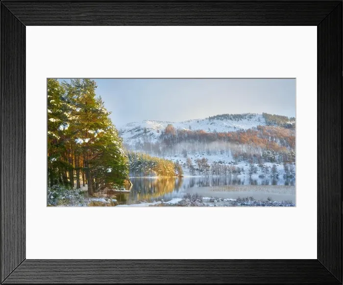 Framed Print : Loch Pityoulish in the Cairngorms Framed Print : Loch Pityoulish in the Cairngorms