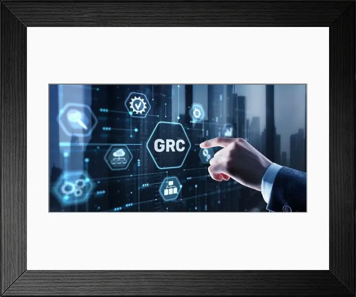 Framed Print : GRC Governance Risk and Compliance concept Framed Print : GRC Governance Risk and Compliance concept