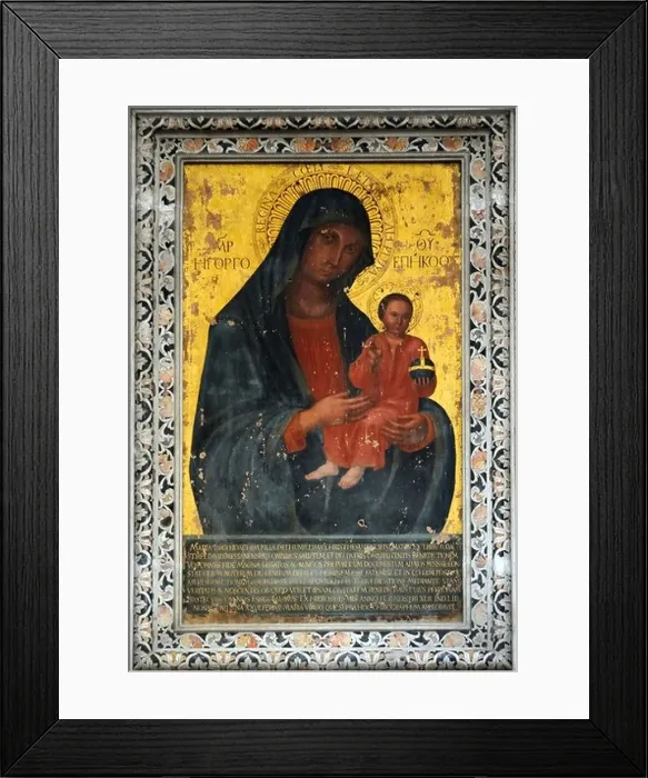Framed Print : Santa Vergine con il Bambino The Holy Virgin with child by Antonio Filocamo in Palermo Catterdrale Framed Print : Santa Vergine con il Bambino The Holy Virgin with child by Antonio Filocamo in Palermo Catterdrale