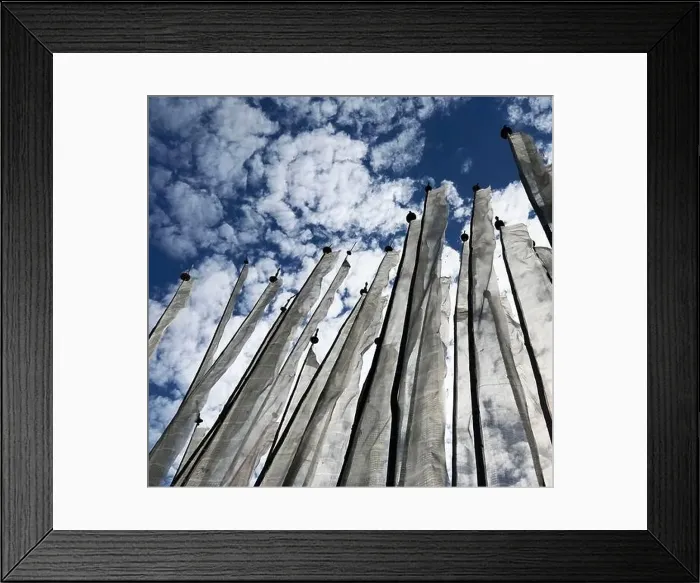 Framed Print : Manidhar Prayer Flags; white prayer flags in groups of 108 hoisted in remembrance of the dead Framed Print : Manidhar Prayer Flags; white prayer flags in groups of 108 hoisted in remembrance of the dead