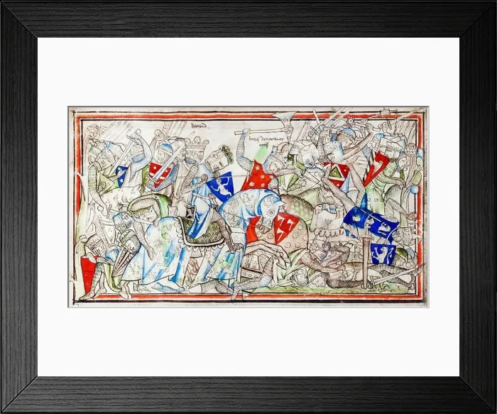 Framed Print : The Battle of Stamford Bridge (25th September 1066) Framed Print : The Battle of Stamford Bridge (25th September 1066)