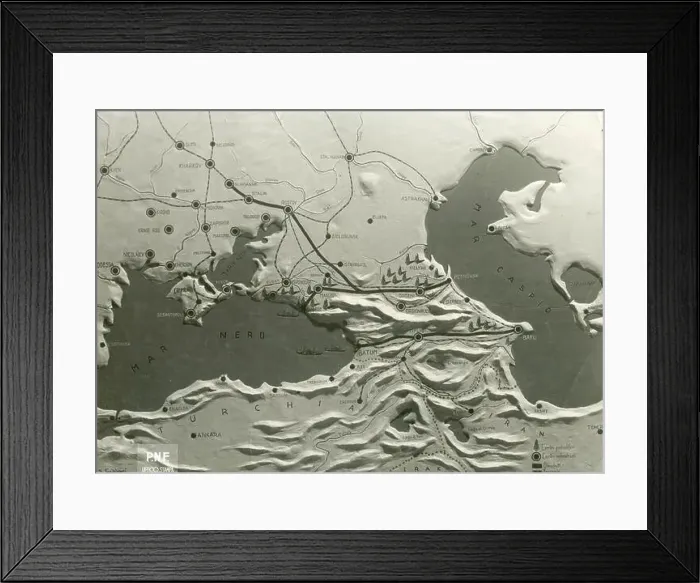 Framed Print : The War in the Western Front: Map of Turkey Framed Print : The War in the Western Front: Map of Turkey