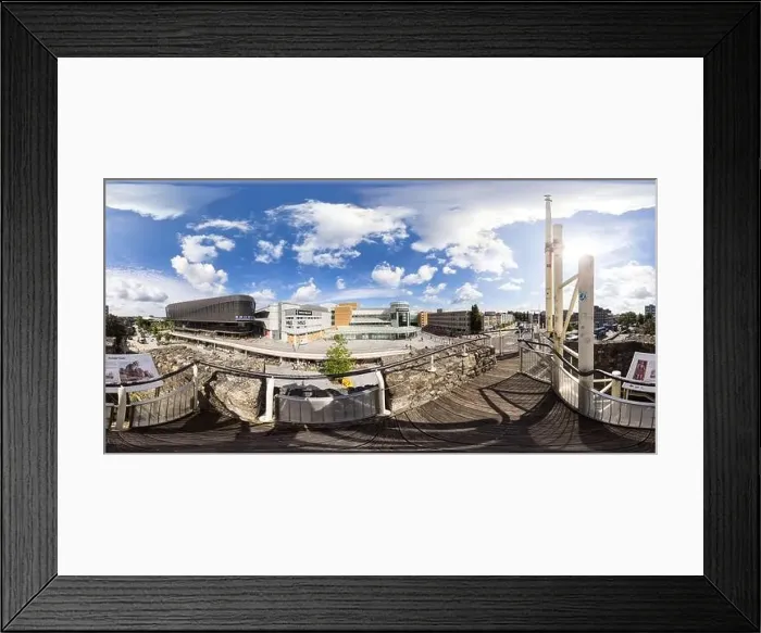 Framed Print : The Showcase Cinema and West Quay shopping centre viewed from Arundel Tower; part of Southampton's historic city wall Framed Print : The Showcase Cinema and West Quay shopping centre viewed from Arundel Tower; part of Southampton's historic city wall
