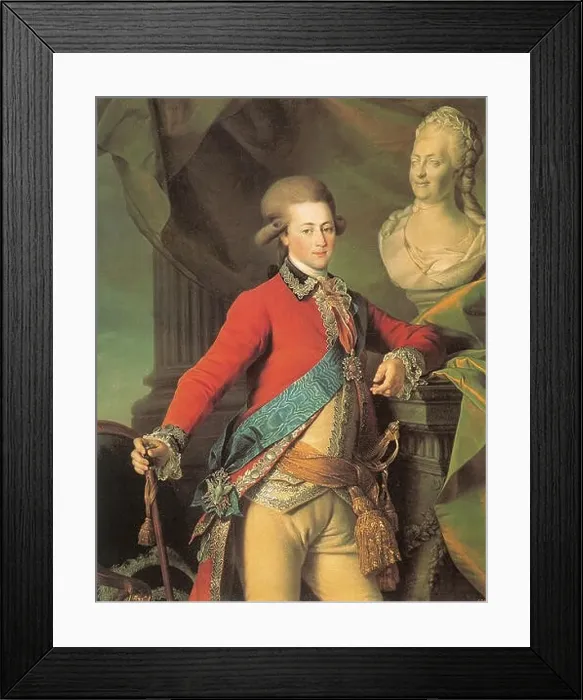 Framed Print : Dmitri Levitski - Portrait Alexander Lanskoy Aide De Camp Empress 1782 Framed Print : Dmitri Levitski - Portrait Alexander Lanskoy Aide De Camp Empress 1782