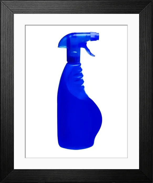 Framed Print : generic spray bottle (put on your own label) Framed Print : generic spray bottle (put on your own label)