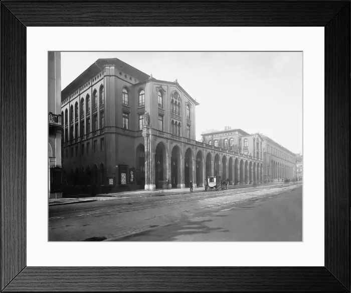 Framed Print : The Hotel Maximilian on the Maximilianstrasse in Munich Framed Print : The Hotel Maximilian on the Maximilianstrasse in Munich