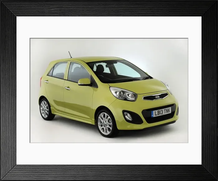 Framed Print : 2013 Kia Picanto Framed Print : 2013 Kia Picanto