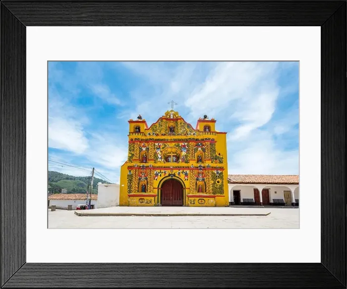 Framed Print : A small village in the Western Highlands of Guatemala Framed Print : A small village in the Western Highlands of Guatemala
