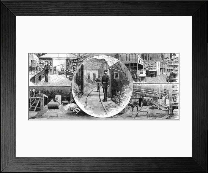 Framed Print : Nobel Explosives Company Limited Framed Print : Nobel Explosives Company Limited