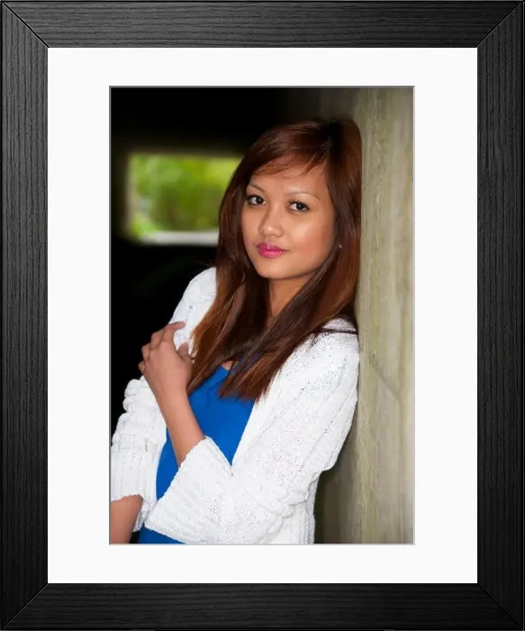 Framed Print : Pretty teenage Filipino girl 19 Framed Print : Pretty teenage Filipino girl 19