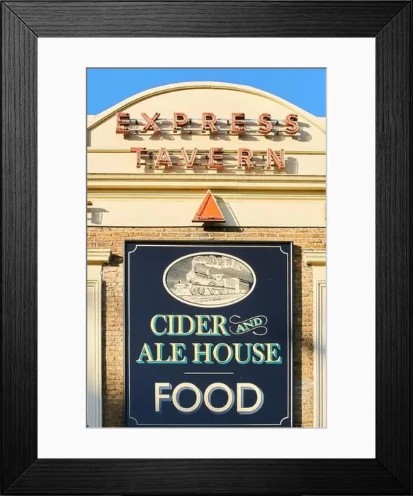 Framed Print : Express Tavern Framed Print : Express Tavern