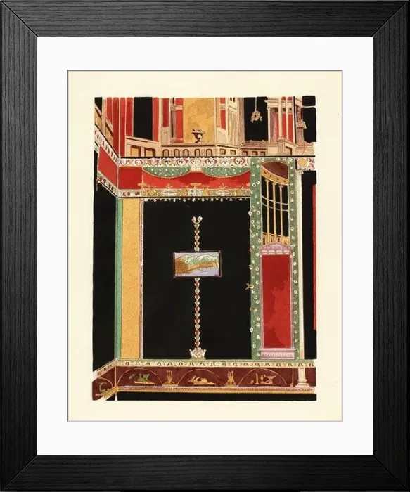 Framed Print : Tablinum in the House of Marcus Lucretius Fronto Framed Print : Tablinum in the House of Marcus Lucretius Fronto