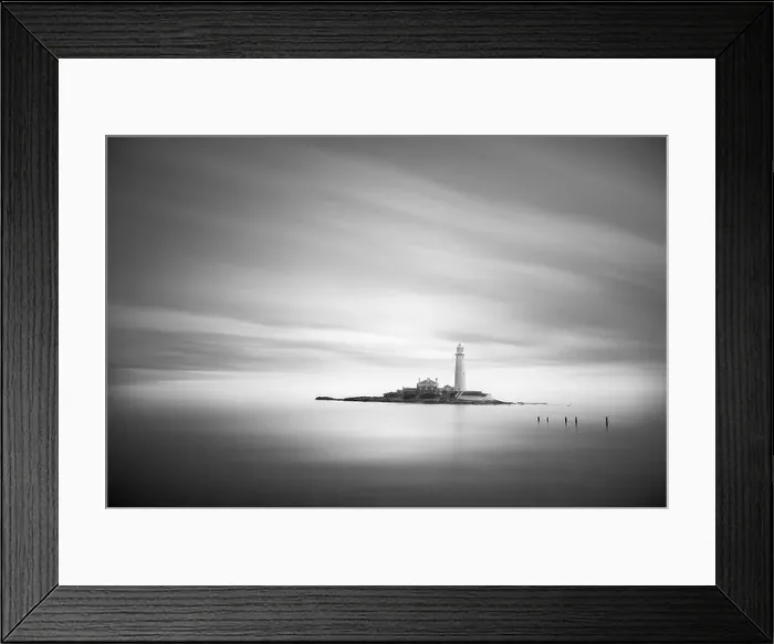 Framed Print : A Fine Art Long Exposure of St Mary's Lighthouse, Whitley Bay, Newcastle, England, UK Framed Print : A Fine Art Long Exposure of St Mary's Lighthouse, Whitley Bay, Newcastle, England, UK