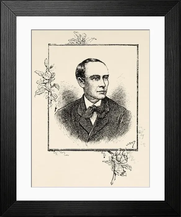 Framed Print : Portrait of Cecilio Acosta (1818 - 1881) Venezuelan Writer Lawyer Framed Print : Portrait of Cecilio Acosta (1818 - 1881) Venezuelan Writer Lawyer
