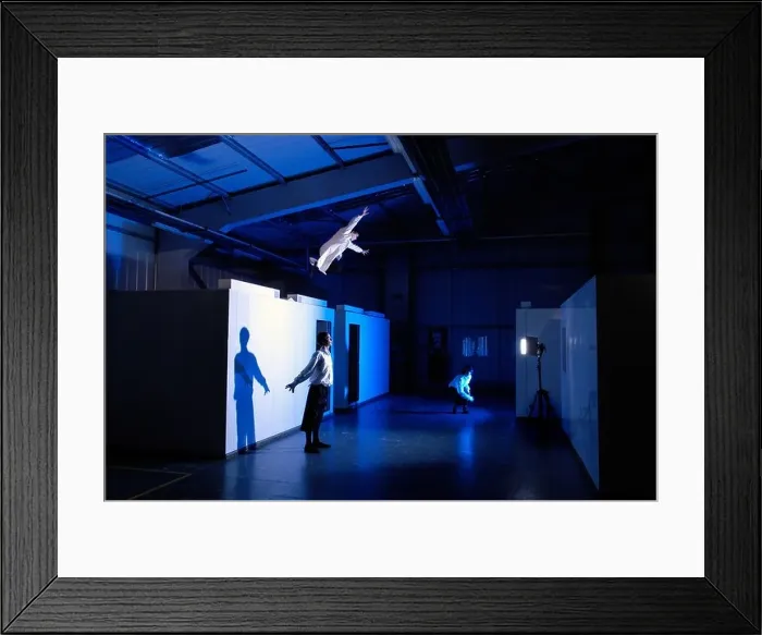 Framed Print : Smash Boyz dance experiment performance during the North Devon Festival Framed Print : Smash Boyz dance experiment performance during the North Devon Festival