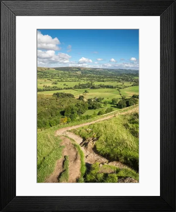 Framed Print : Beautiful view of the Hope Valley Framed Print : Beautiful view of the Hope Valley