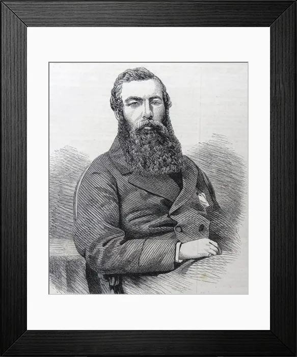 Framed Print : Engraving of J. W. Malcolm, Esq. M.P. for Boston. Dated 1860 Framed Print : Engraving of J. W. Malcolm, Esq. M.P. for Boston. Dated 1860