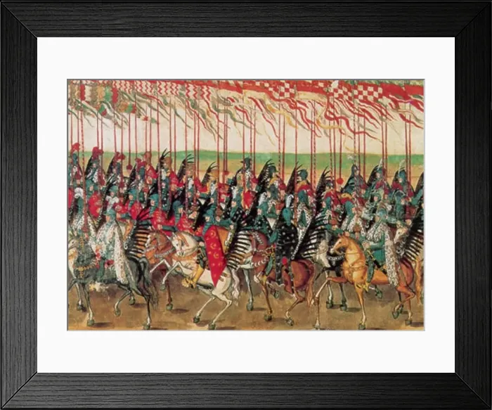 Framed Print : English: Entry of the wedding procession of Sigismund III Vasa into Cracow (detail) Framed Print : English: Entry of the wedding procession of Sigismund III Vasa into Cracow (detail)