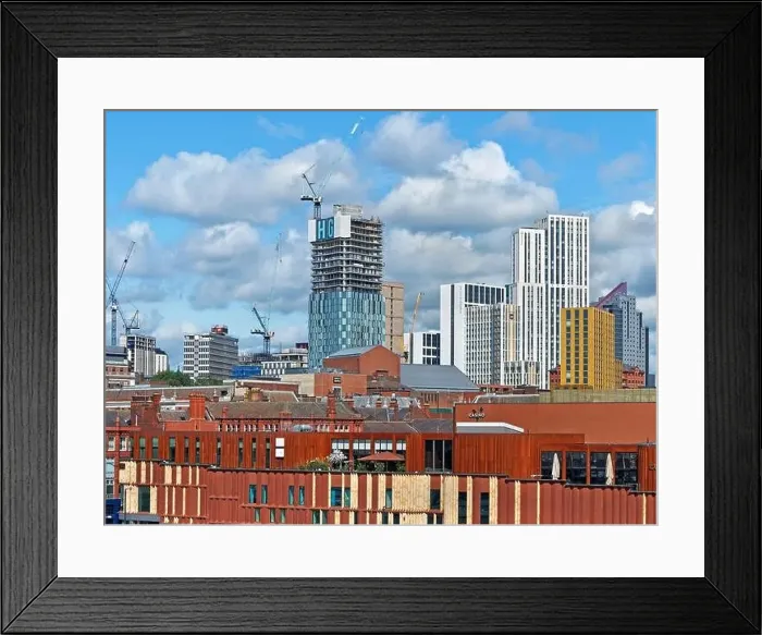 Framed Print : UK, West Yorkshire, Leeds, Arena Quarter, Altus House, Opal Tower, Vita St Albans and Qone Buildings Framed Print : UK, West Yorkshire, Leeds, Arena Quarter, Altus House, Opal Tower, Vita St Albans and Qone Buildings