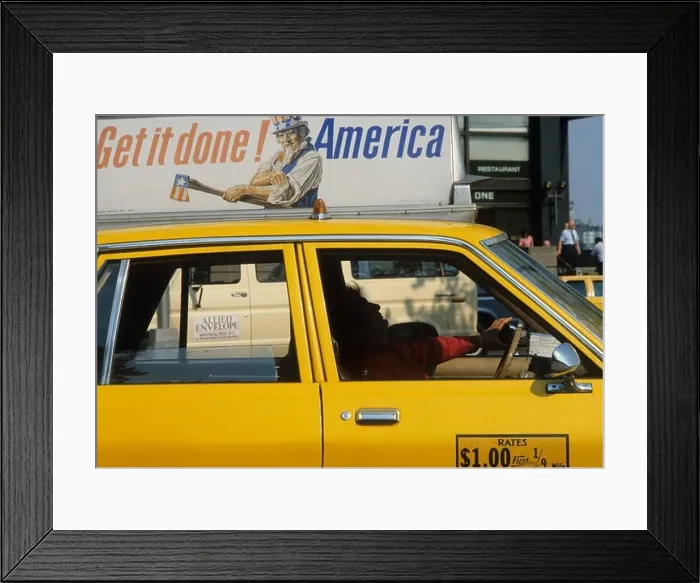 Framed Print : Get it Done America, New York, 1981 Framed Print : Get it Done America, New York, 1981