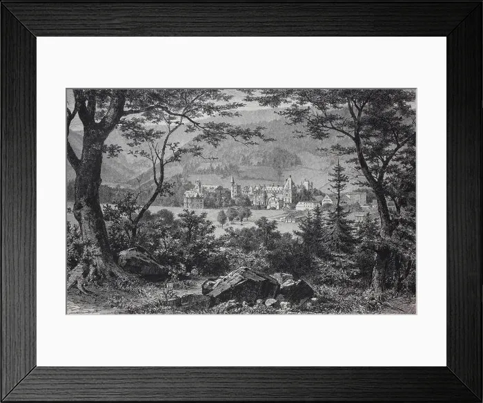 Framed Print : Digital improved reproduction, Brehmer's sanatorium Framed Print : Digital improved reproduction, Brehmer's sanatorium