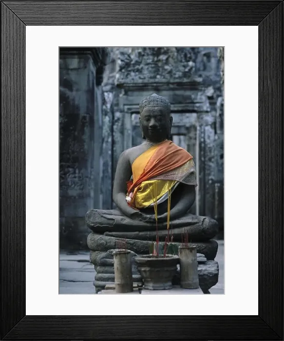 Framed Print : Cambodia, Angkor Thom, Bayon temple Framed Print : Cambodia, Angkor Thom, Bayon temple