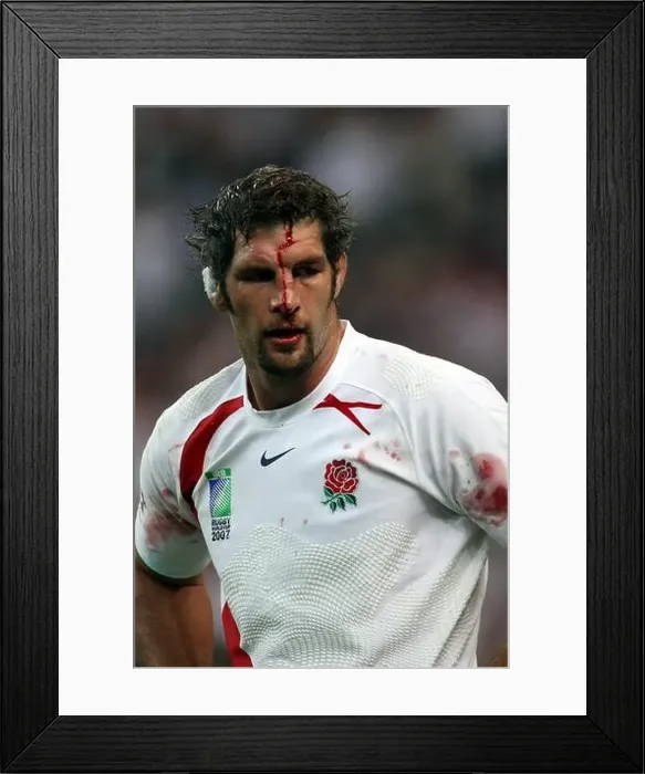 Framed Print : SIMON SHAW SOUTH AFRICA V ENGLAND RWC FR STADE FRANCE PARIS FRANCE 14 September 2007 Framed Print : SIMON SHAW SOUTH AFRICA V ENGLAND RWC FR STADE FRANCE PARIS FRANCE 14 September 2007