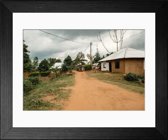 Framed Print : A Wasambara tribe homestead at Lushoto in Tanga Region, Tanzania Framed Print : A Wasambara tribe homestead at Lushoto in Tanga Region, Tanzania