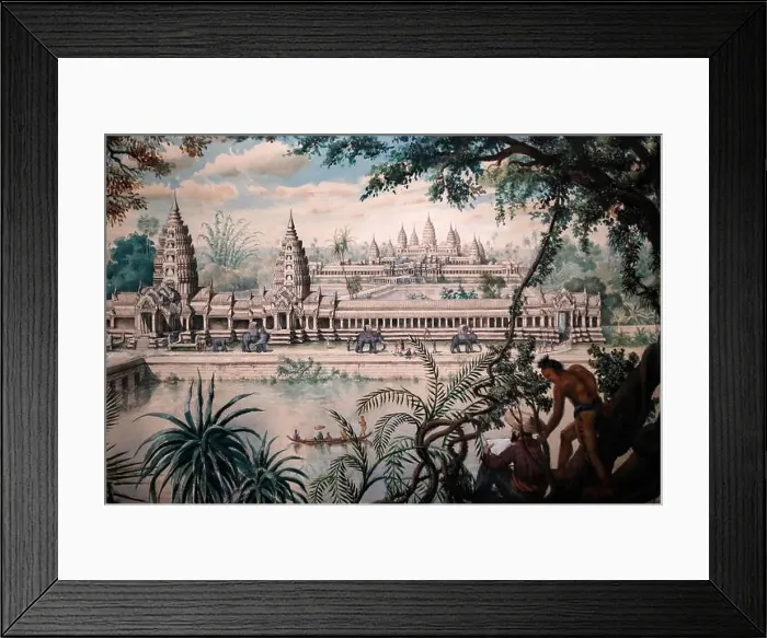 Framed Print : Asian Civilisations Museum. Angkor Framed Print : Asian Civilisations Museum. Angkor