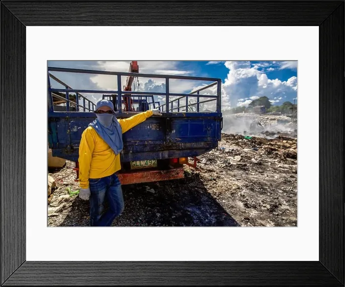 Framed Print : People of the Dump Site on the island of Cebu in the Philippines Framed Print : People of the Dump Site on the island of Cebu in the Philippines