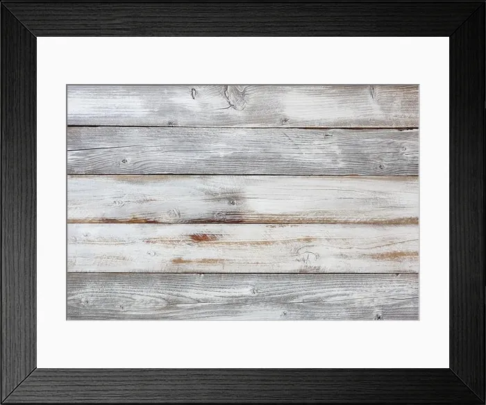 Framed Print : Reclaimed weathered white painted wooden boards Framed Print : Reclaimed weathered white painted wooden boards