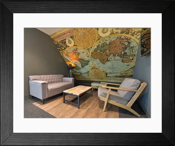 Framed Print : Not On The High Street Offices in Richmond, Richmond, United Kingdom. Architect: N / A, 2014 Framed Print : Not On The High Street Offices in Richmond, Richmond, United Kingdom. Architect: N / A, 2014