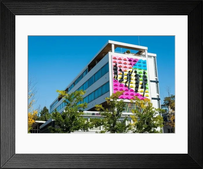 Framed Print : France, Haust-de-Seine, Saint Cloud, Gounod middle school Framed Print : France, Haust-de-Seine, Saint Cloud, Gounod middle school