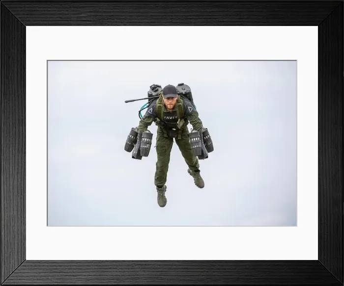 Framed Print : Richard Browning, founder of Gravity Industries Framed Print : Richard Browning, founder of Gravity Industries