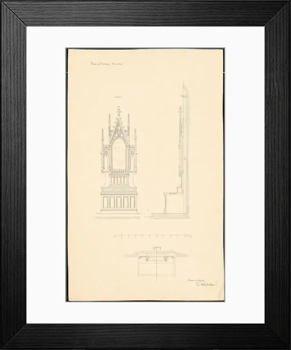 Framed Print : Lüdecke Carl Johann Bogislaw (1826-1894) Framed Print : Lüdecke Carl Johann Bogislaw (1826-1894)
