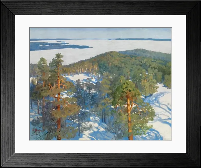 Framed Print : View from Pyynikki Ridge, 1900 Framed Print : View from Pyynikki Ridge, 1900