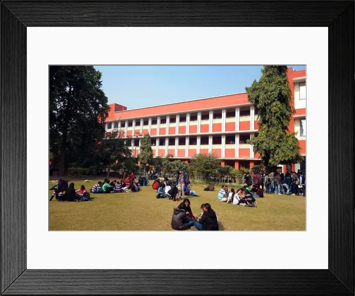 Framed Print : Indian university students doing group study Framed Print : Indian university students doing group study