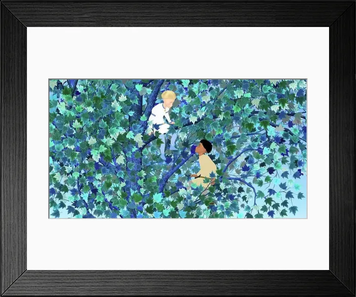 Framed Print : Azur et Asmar Year: 2006 - France Director: Michel Ocelot Animation Framed Print : Azur et Asmar Year: 2006 - France Director: Michel Ocelot Animation