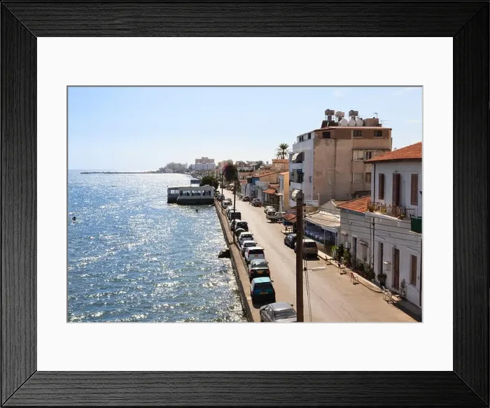 Framed Print : Piale Pasa street, South Larnaca, Turkish quarter, Cyprus Framed Print : Piale Pasa street, South Larnaca, Turkish quarter, Cyprus
