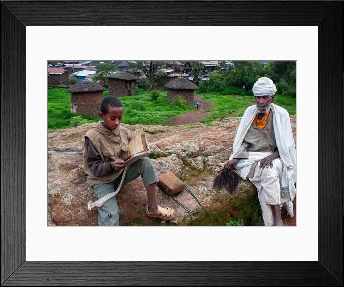 Framed Print : Lalibela, Amhara region, Ethiopia Framed Print : Lalibela, Amhara region, Ethiopia