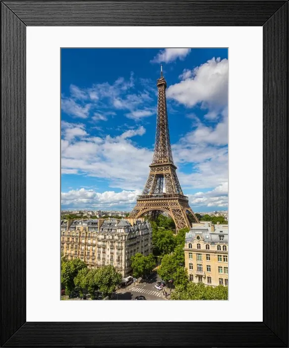 Framed Print : Eiffel Tower, Paris, France Framed Print : Eiffel Tower, Paris, France