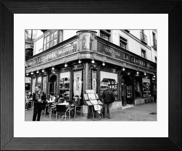 Framed Print : Streets of Seville, Andalucia Framed Print : Streets of Seville, Andalucia