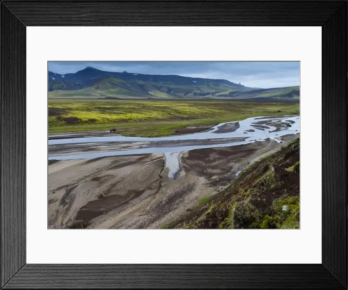 Framed Print : Tundra landscape Framed Print : Tundra landscape