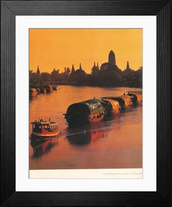 Framed Print : 1996 Carlsberg beer, campaign titled Probably the best beer in the world ad Framed Print : 1996 Carlsberg beer, campaign titled Probably the best beer in the world ad